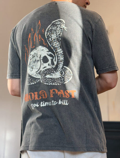 REMERA FAST GRIS