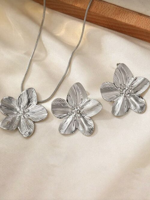 COLLAR AMAPOLA ACERO